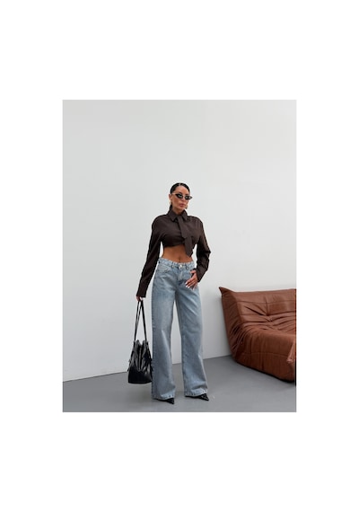Kene Jeans Tintli Ön İşlemli Tam Kalıp Bol Paça Denim/kot Pantolon Jeans Tintli Taş Yıkama Kene Jeans Tintli Ön İşlemli Tam Kalıp Bol Paça Denim/kot Pantolon Jeans Tintli Taş Yıkama