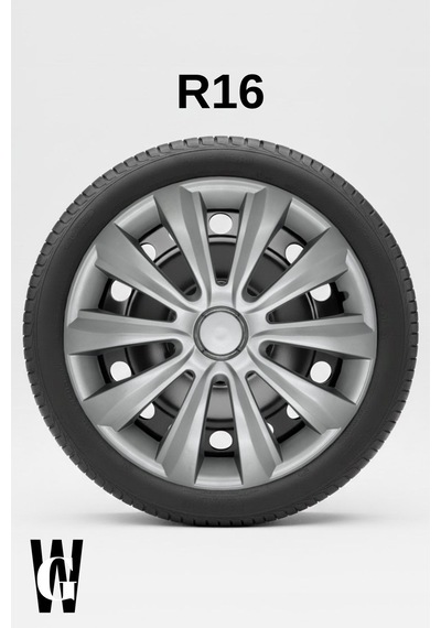 Opel Astra 16 İnç Jant Kapağı 4 Adet Gri G119