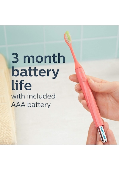 Philips One Sonicare Bd1001-Az Pilli Diş Fırçası + Fırça Başlığı 2'li