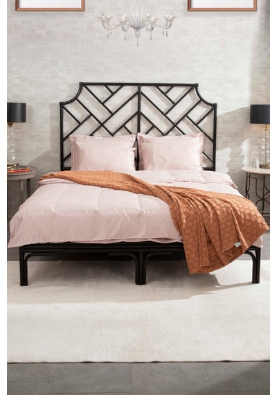 Kaay Stone Wash Pike / Yatak Örtüsü 200x240 Çift Kişilik Tarçın