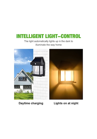 Güneş Enerjili Bahçe Led Ampul Hareket Sensörlü Bahçe Led Su Geç