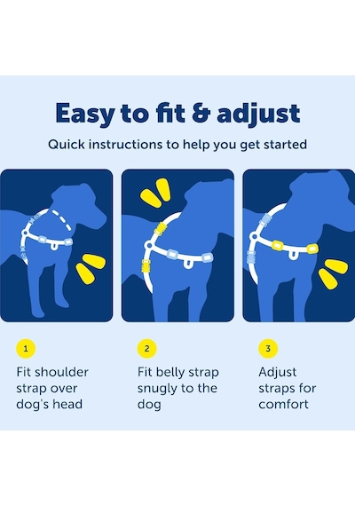 Tr Easy Walk No-pull Köpek Göğüs Tasması, Çekmeyi Önlemeye Yardımcı, Kontrolü Ele Alın Ve Tasmayla Daha İyi Genel