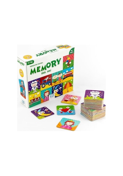 Ca Games 2'Li Eğitici Puzzle Ve Memory Set (5028-5039)