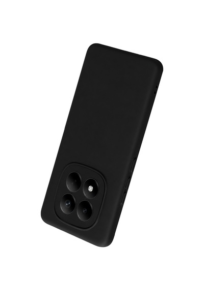 Newface - 194 - Xiaomi Redmi Note 15 4g Nano İçi Kadife Silikon - Spt-gld - - Siyah Sıyah