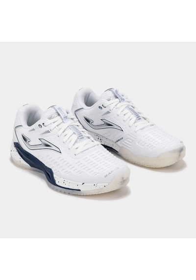 Joma Trals2602c Rapid Lady Toprak Kort Kadın Tenis Ayakkbısı - Beyaz/lacivert