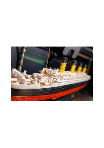 3d Baskı Titanic Gemi Maketi Detaylı Premium Dekor & Koleksiyon Modeli