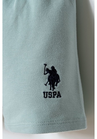 U.s. Polo Assn. Erkek Bebek Yeşil Şort Takım Usb2868-c-v3 Yeşil