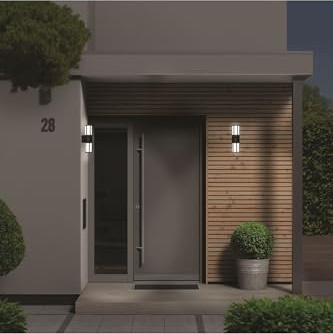 Çiftli Kafesli Aplik Bahçe Lambası Zita Bahçe Aydınlatması 220v E27 Ip54 Ug-zt-0274k