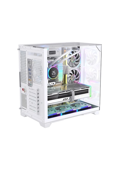Snt Subzero Plus 7 X Argb Fan Uzaktan Kumanda Midi Tower Atx Beyaz Oyuncu Kasası Snt Subzero Plus 7 X Argb Fan Uzaktan Kumanda Midi Tower Atx Beyaz Oyuncu Kasası
