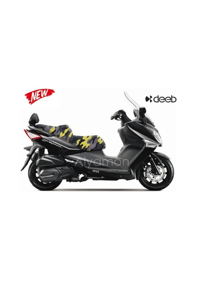 Deeb Joymax 250I Kamuflaj Sele Kılıfı Gri Sarı (507209613)
