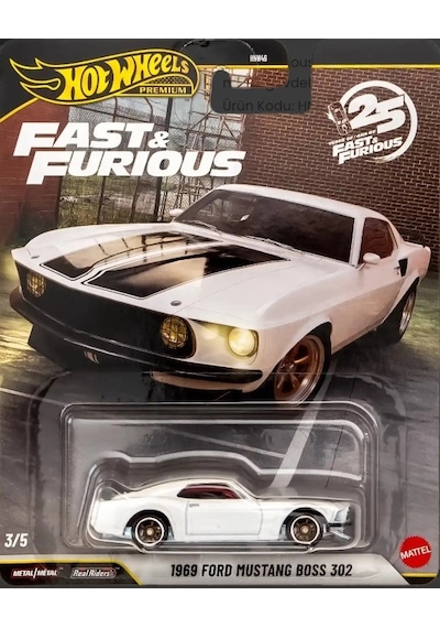 Hot Wheels Premium Fast & Furious 25. Years - Hnw46-979n