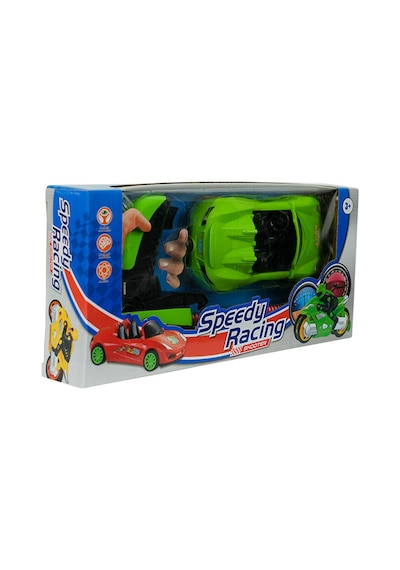 Speedy Racing Fırlatma Kollu Araba Yeşil