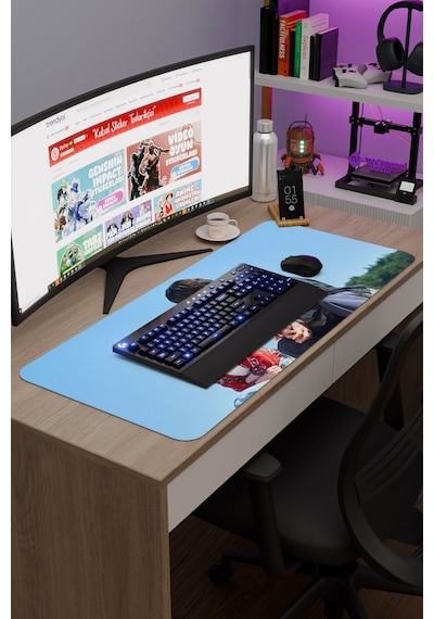 Mr Plankton K Drama Kdrama V2 90x40 Xxl Gaming Kauçuk Kaymaz Taban Mouse Pad Fare Altlığı