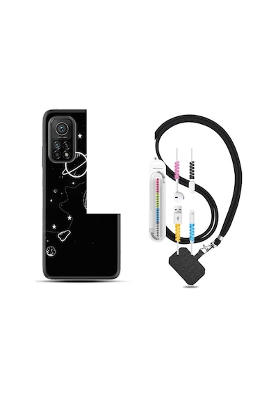 Xiaomi Redmi Note 9 Pro Kılıf +Kablo Koruyucu Planet 1620