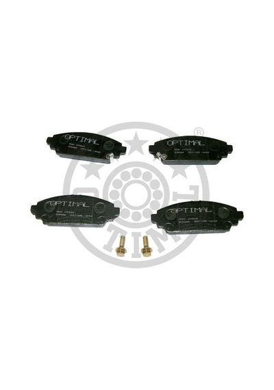 OPTIMAL BP10322 Fren Balata Seti Diskli Fren Accord Vıch-Ck-Cg -Accord VI Aerodeckcf -Civic Vıı Hatchbackeu-Ep-Ev