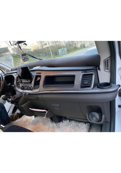 Ford Transit 2020 Carbon Konsol Kaplama
