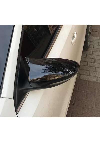 Vw Jetta Mk6 2011 Sonrası Batman Yarasa Ayna Kapağı Piano Black
