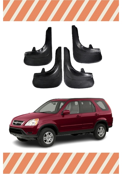 Honda Cr-v 2002-2007 4'lü Tozluk Çamurluk Paçalık
