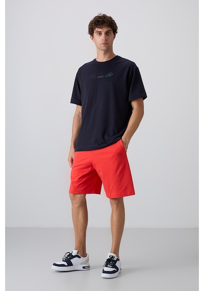 Tommy Life Lacivert Pamuklu Kalın Yumuşak Dokulu Oversize Fit Baskılı Erkek T-shirt - 88330 Lacivert Tommy Life Lacivert Pamuklu Kalın Yumuşak Dokulu Oversize Fit Baskılı Erkek T-shirt - 88330 Lacivert