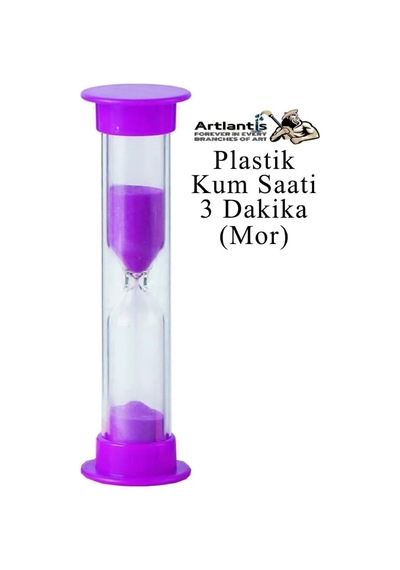 3 Adet Mini Küçük Kum Saat 3 Dakika 8 Cm Kum Zamanlayıcısı Dekoratif Masaüstü Plastik Çocuklar İçin