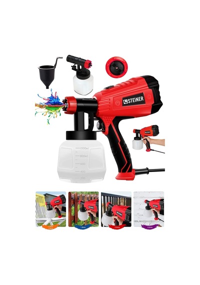 Alman Professional Gt-1400 Watt Kablolu Sprey Boya Püskürtme Tabancası Dezenfektan İlaçlama Makinesi