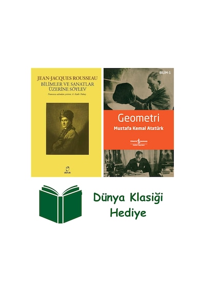 Bilimler Ve Sanatlar Üzerine Söylev + Geometri + Dünya Klasiği Hediye