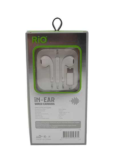 Rio Tech İ15 In-ear Kablolu Kulaklık Beyaz Usb-c S10
