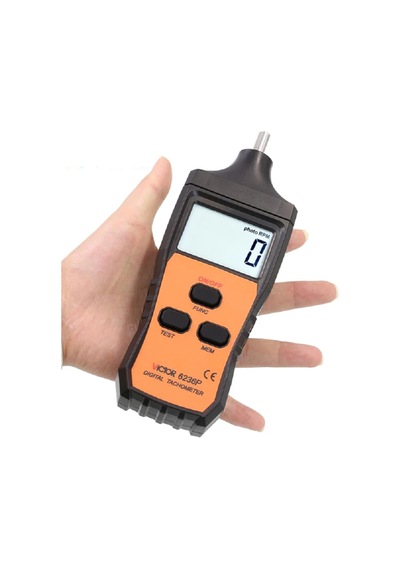Vıctor 6236p Yüksek Hassasiyetli Dijital Takometre Rpm Zincirli Motorlu Aletler Temaslı & Temassız - 713753508