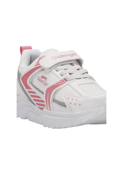 Slazenger KENDALL Çocuk Cırt Cırtlı Beyaz / Pembe Günlük Spor Ayakkabısı