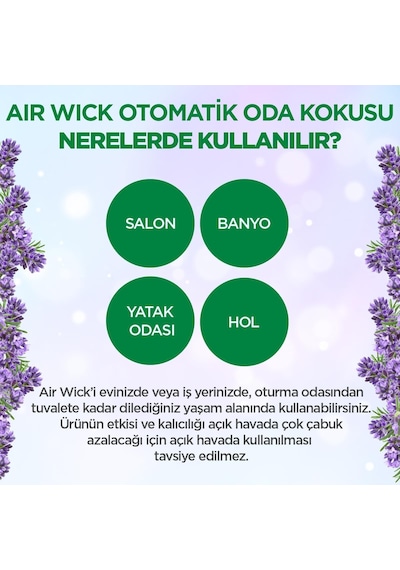Freshmatic Otomatik Sprey & Lavanta Yedek Sprey Oda Kokusu Kiti