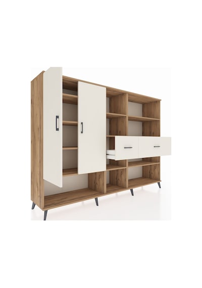 Hyperion Dolap 10 Raflı 2 Çekmeceli 2 Kapaklı 220x44x163 Çam-aytaşı Aytası - Atlas Çam Hyperion Dolap 10 Raflı 2 Çekmeceli 2 Kapaklı 220x44x163 Çam-aytaşı Aytası - Atlas Çam