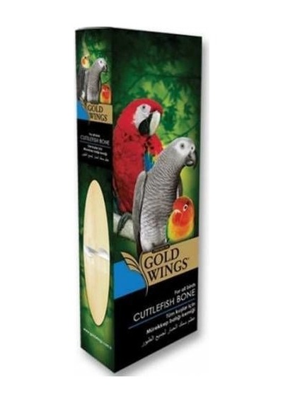 Gold Wings Premium Doğal Mürekkep Balığı Kemiği Büyük 11 Cm