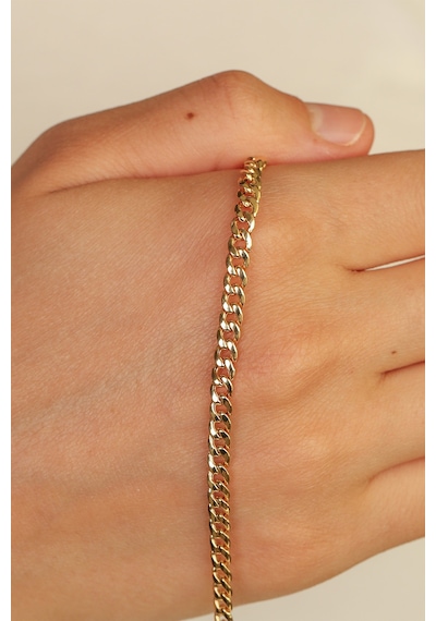 Çgk Çiğdem Gürel Kuyumculuk İnce Gurmet Altın Bileklik Gold