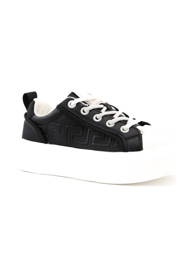 Ewoll 252-9011 Siyah Erkek Sneakers Siyah
