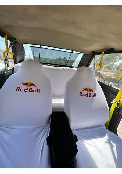 Redbull Oto Servis Kılıfı Beyaz Beyaz
