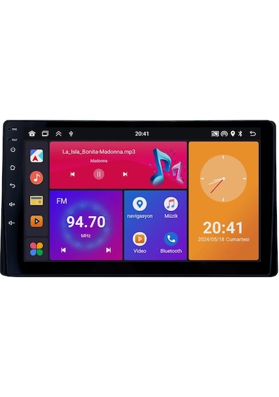 Toyota Corolla Android Multimedya Sistemi 2016-2019 Crv4544xp