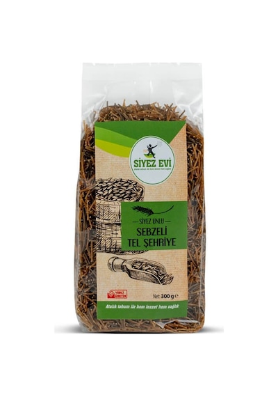 Kastamonu Siyez Unlu Sebzeli Tel Şehriye 300 Gr
