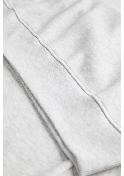 Jack & Jones Jack&jones 12298431 Jjmunk Sweat Crew Neck Whıte Melange Erkek Sweatshirt Gri