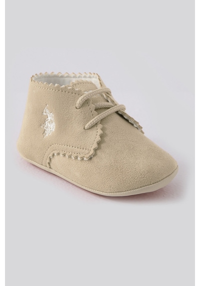 U.S. Polo Assn. Us Polo Kız Bebek Ayakkabı 5274-45981 Krem