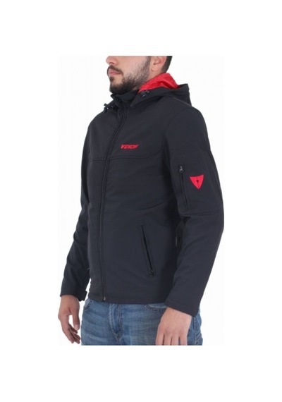 Venom Motosiklet Montu Jaws Soft Shell Siyah Erkek Motorcu Mont