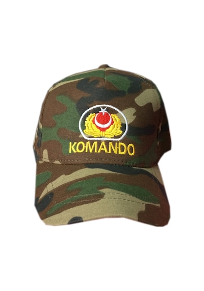 Bhr Kids Çocuk Asker Komando Şapka 50 -55 Cm