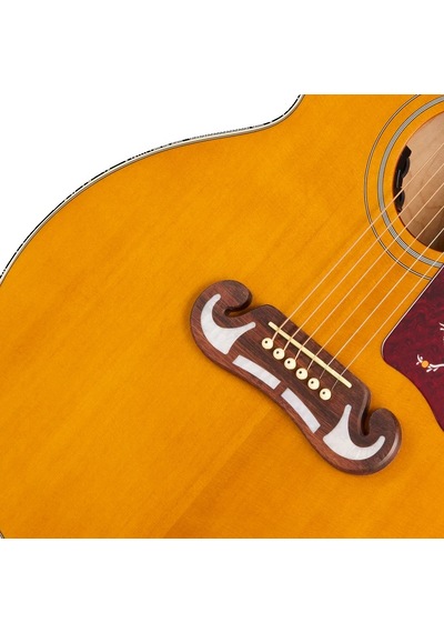 Epiphone J-200 Studio Elektro Akustik Gitar Natural