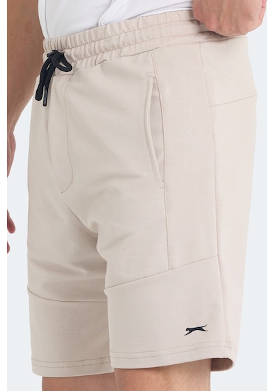 Slazenger Vıcente 2 Li Set Erkek Şort Siyah -taş Gri