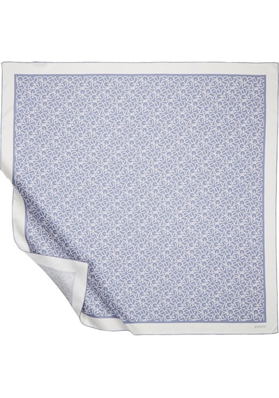 İpekevi Twill İpek Eşarp - Typo Monogram - Mor - Fondöten