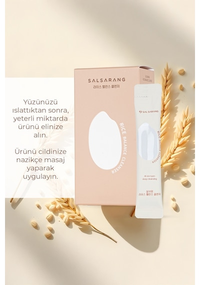 Salsarang Rice Balance Cleanser Peeling Etkili Yüz Temizleyici 20 x 4 ML