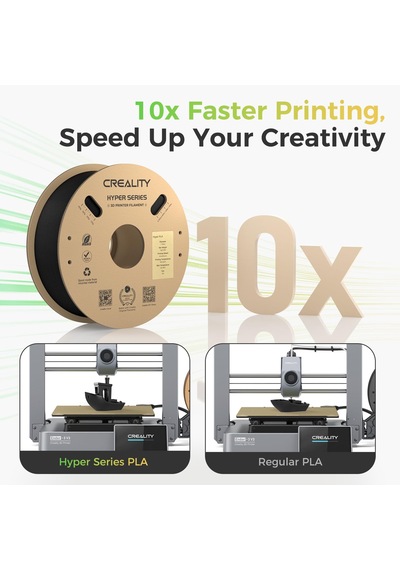 Creality Resmi Hyper Pla Filament Siyah 4kg, Yüksek Hızlı Baskı İçin 3d Yazıcı Filamenti, Dayanıklı Ve Dirençli, Pürüzsüz, Çıkıntı Performansı Boyutsal Doğruluk +/-0,03 Mm, 4 Rulo Creality Resmi Hyper Pla Filament Siyah 4kg, Yüksek Hızlı Baskı İçin 3d Yazıcı Filamenti, Dayanıklı Ve Dirençli, Pürüzsüz, Çıkıntı Performansı Boyutsal Doğruluk +/-0,03 Mm, 4 Rulo