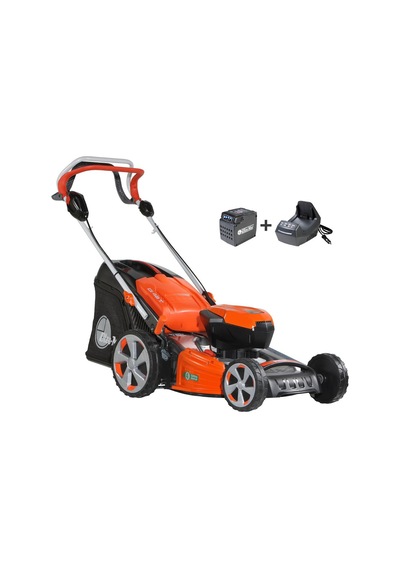 Oleo-Mac Gi 48 T 5.0 Ah Akülü Çim Biçme Makinesi + Şarj Cihazı