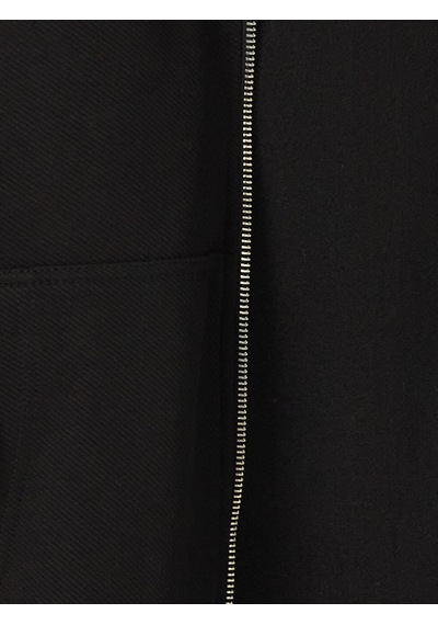 LC Waikiki Lc Waıkıkı Siyah Kapüşonlu Erkek Fermuarlı Sweatshirt