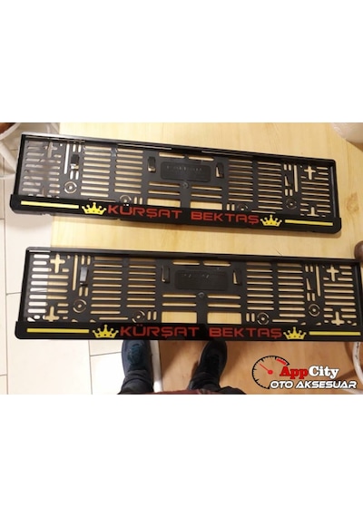Appcity 2 Adet - Lazer Kesim Plakalik, Pleksi Plakalik, Isimli 340595484