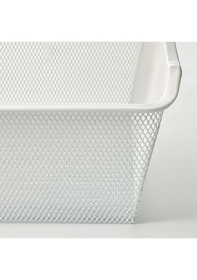 Ikea Komplement Tel Sepet, Beyaz, 100x35 Cm
